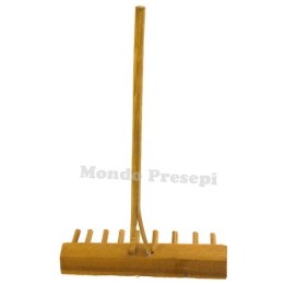 Rastrillo de madera cm 9