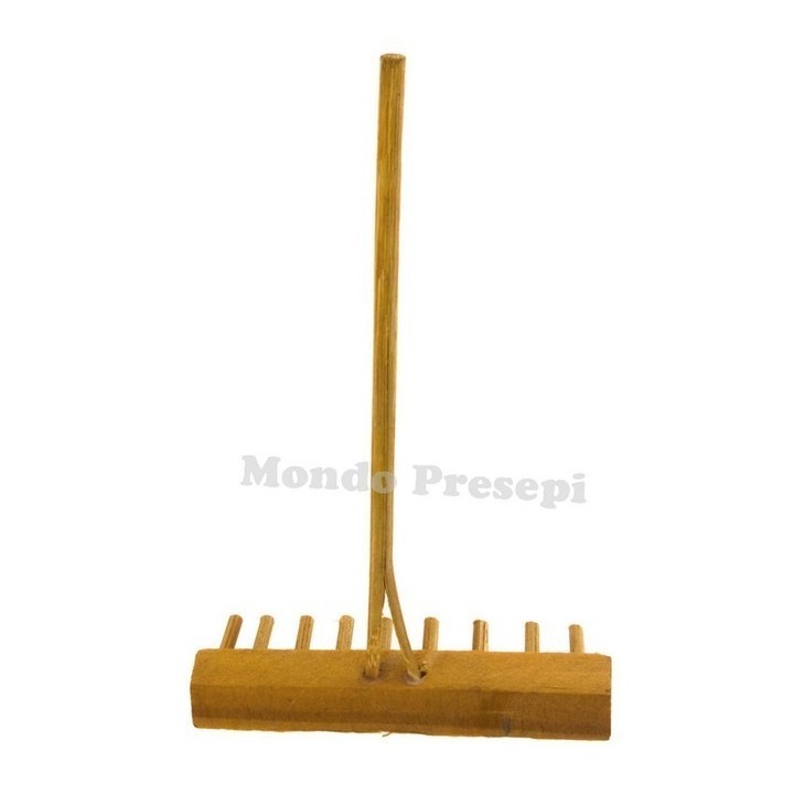 Rastrillo de madera cm 9