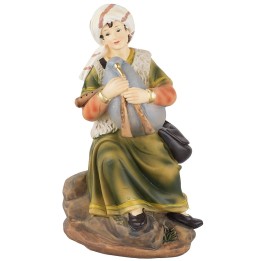 Zampognaro in resina serie 15 cm