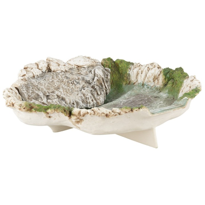 Fiume in resina - Lago cm 46x40 con pompa