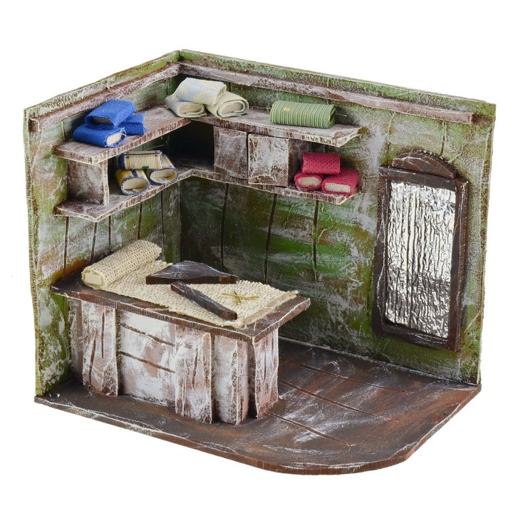 Tailor's workshop for 12 cm statues