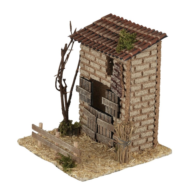 Establo de ladrillo cm 13,5x13,5x15 h