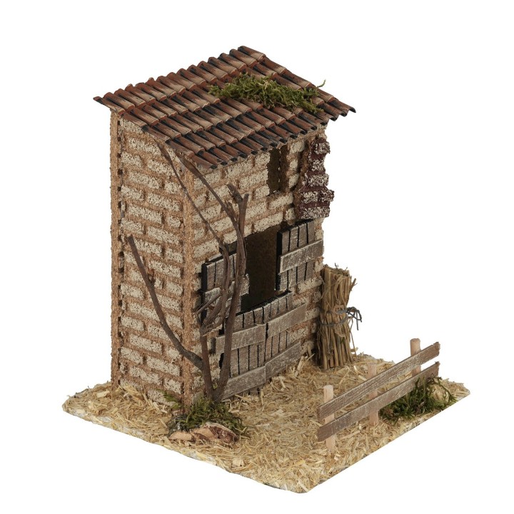 Establo de ladrillo cm 13,5x13,5x15 h