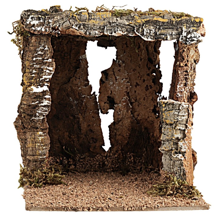 Cork cave 14x20x15 cm h