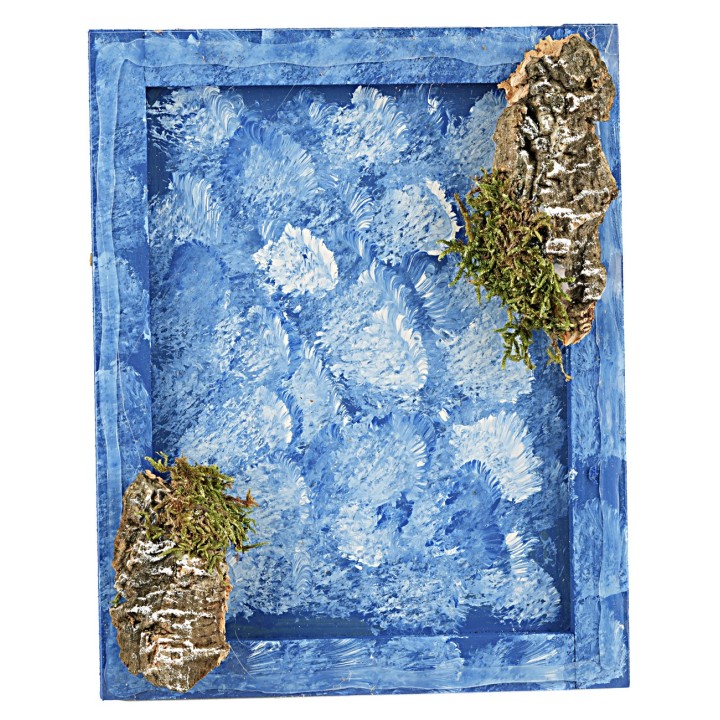 Open sea with rocks 19x15 cm