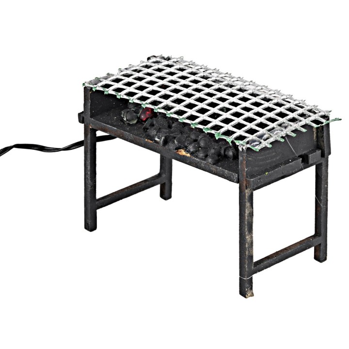 Functioning grill cm 7.5x3.5x5 h