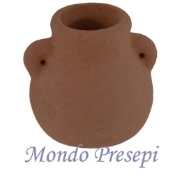 Ánfora pesebre cm 3 h. Accesorios de terracota