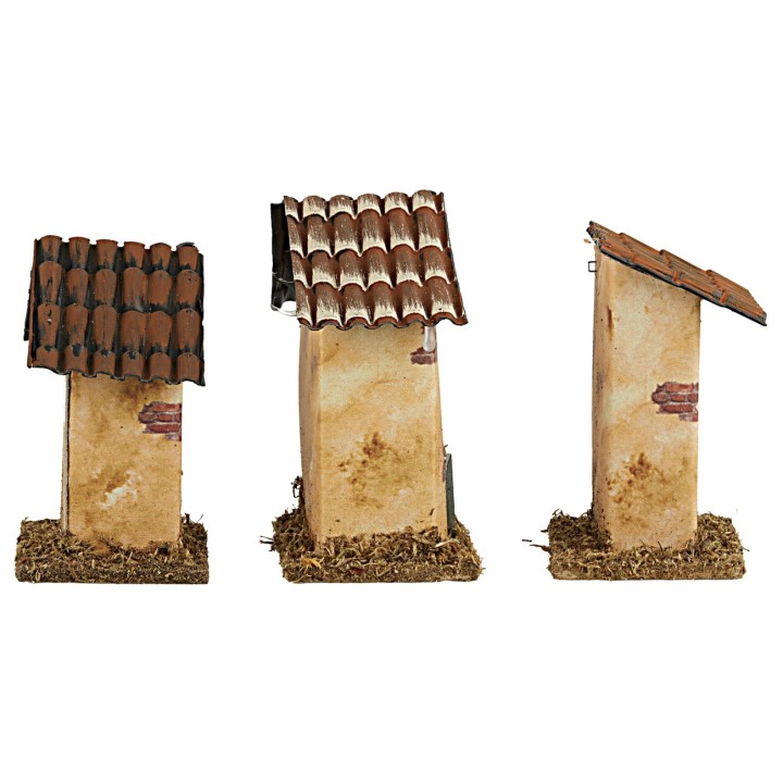 Set of 3 boxes, dimensions 7x5x10 cm (height)