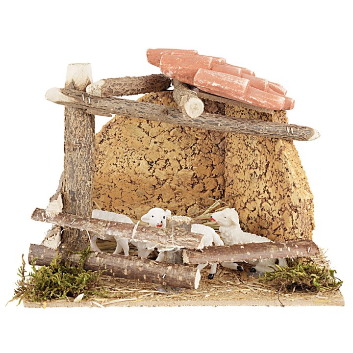 Sheep enclosure 18x13.5x12 cm h