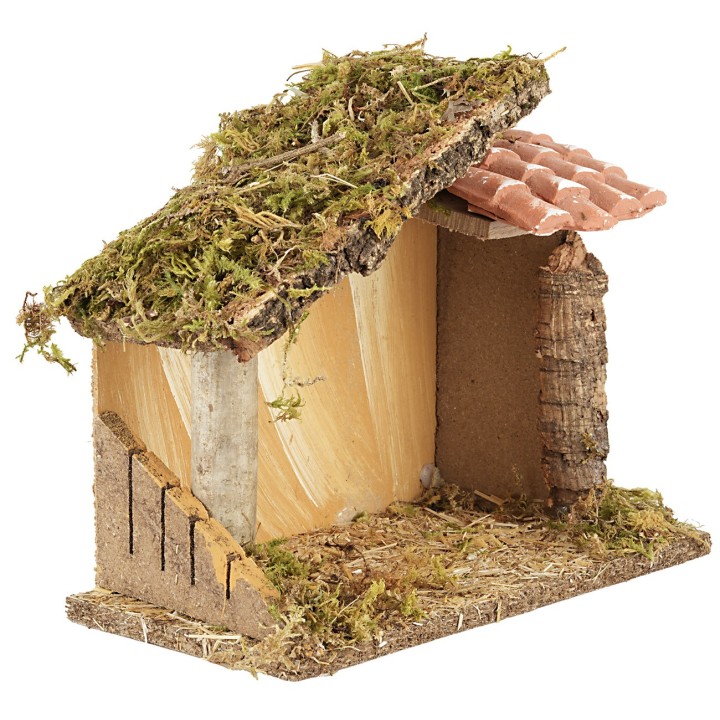 Capanna per presepe cm 23,5x12x20 h