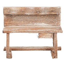 Banco de trabajo en madera para artesanos 9x4x7,5 cm