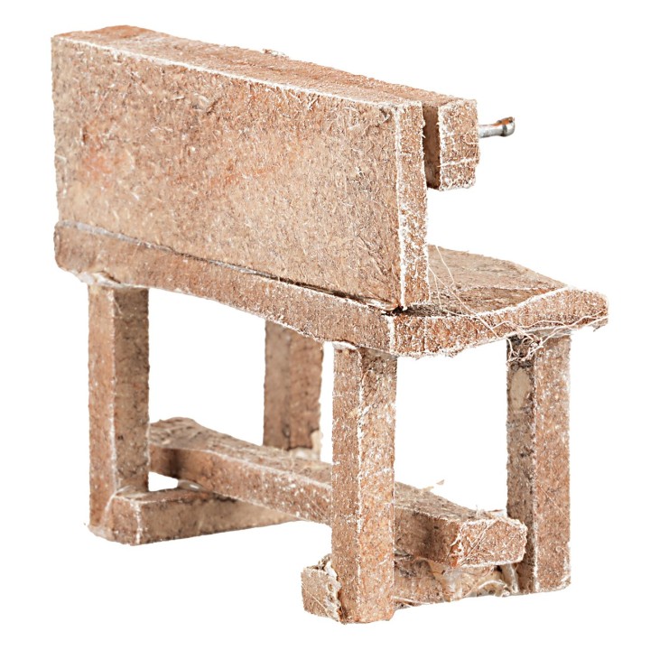 Banchetto da lavoro in legno per artigiani 5,5x2,5x4,5 cm