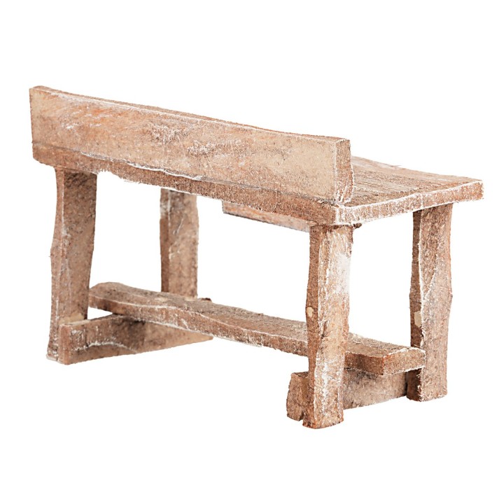 Banco de trabajo en madera para artesanos 9x4x5,5 cm