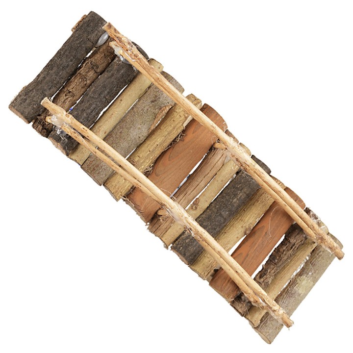 Puente de madera 18x6x5,5 cm