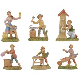 Set 6 mestieri 4 cm Euromarchi