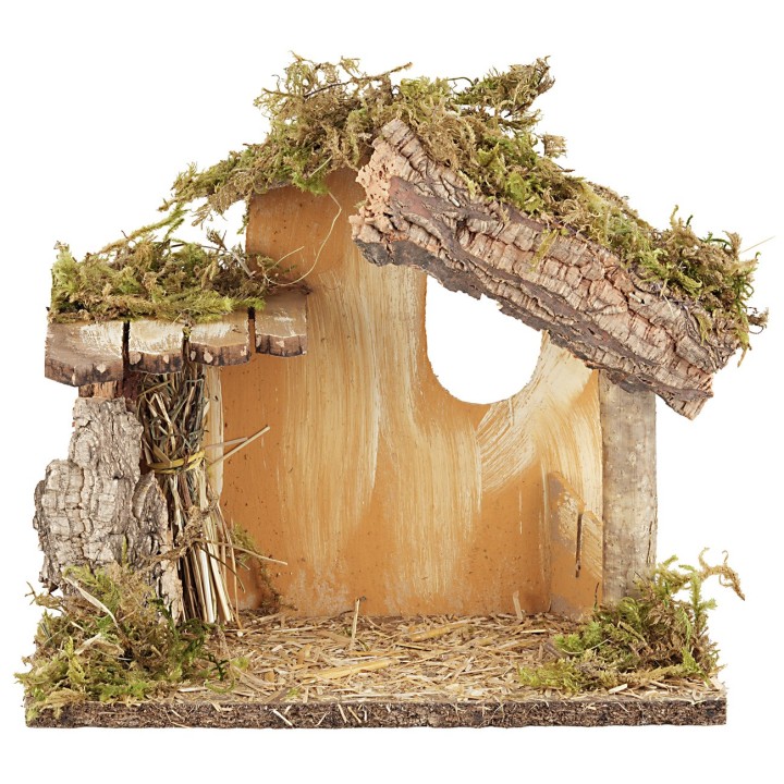Capanna per presepe 23x12x19,5 cm