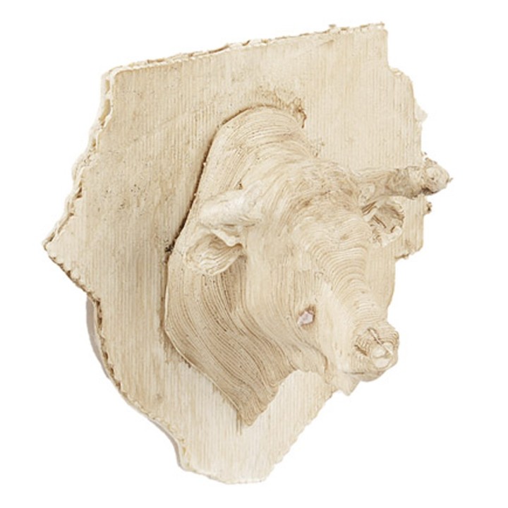 Insegna con testa di toro 4,5 cm