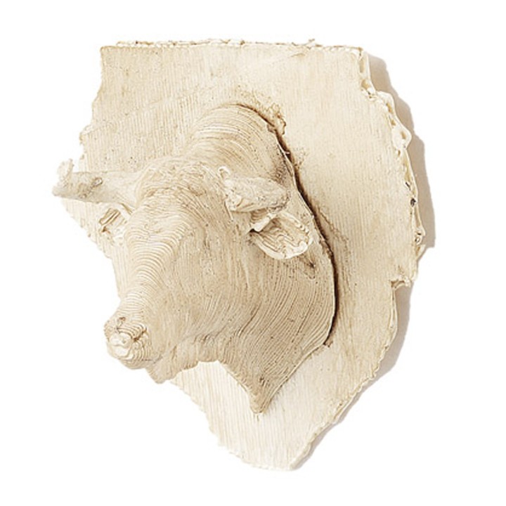 Señal con cabeza de toro 4,5 cm