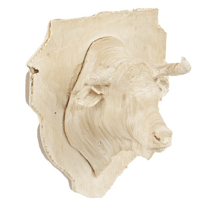 Señal con cabeza de toro 5 cm