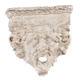 Gargoyle head for fountain 3.5 cm