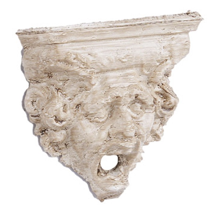 Testa di Gargoyle per fontana 4 cm