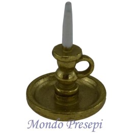 Bugia con candela cm 2,5 h.