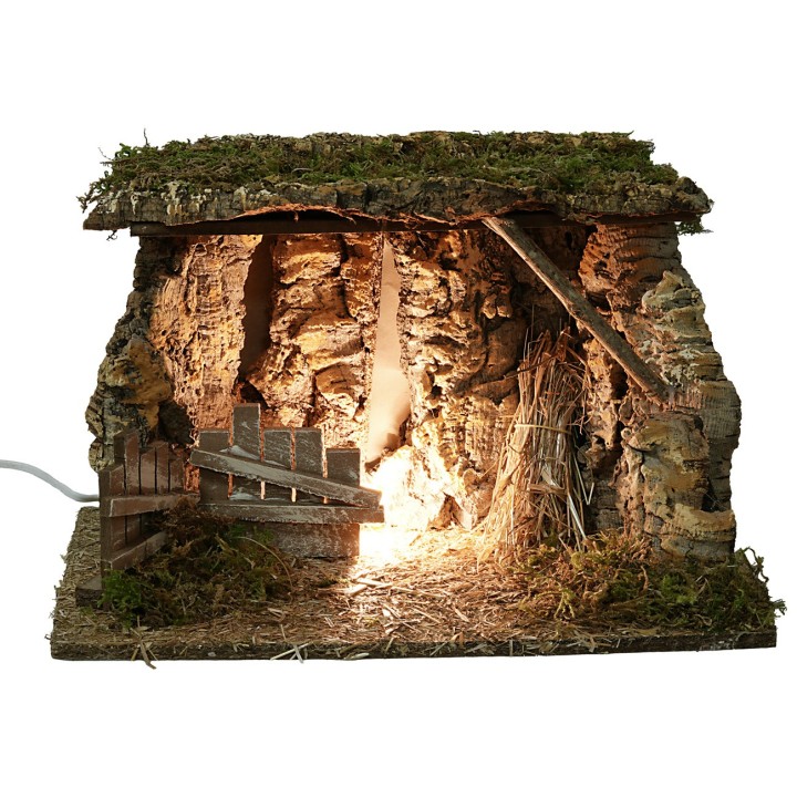 Illuminated cave cm 39x27x25h