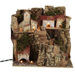 Paesaggio illuminato 20x14xh19 cm
