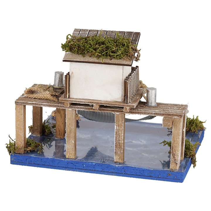 Trabucco on the sea cm 19x15x16 h