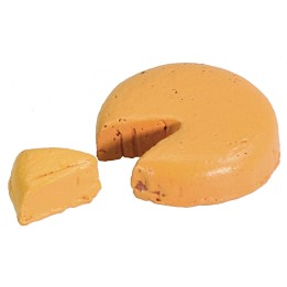 Forma di formaggio con fetta ø 2 cm