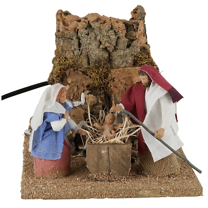 Natività 5 personaggi in movimento 10 cm