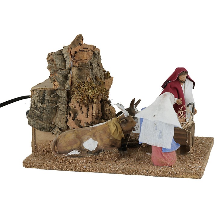 Nativity 5 moving characters 10 cm