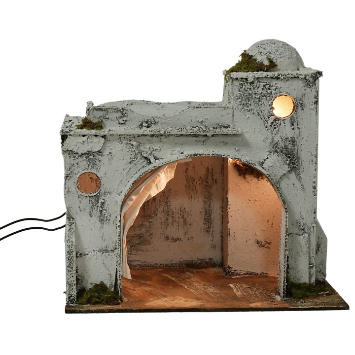 Struttura araba illuminata cm 31x20x31h