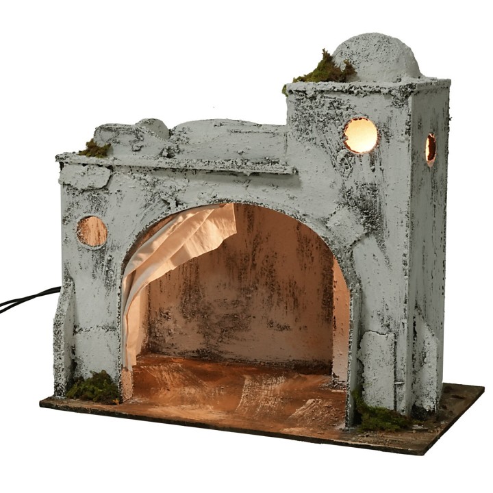 Struttura araba illuminata cm 31x20x31h