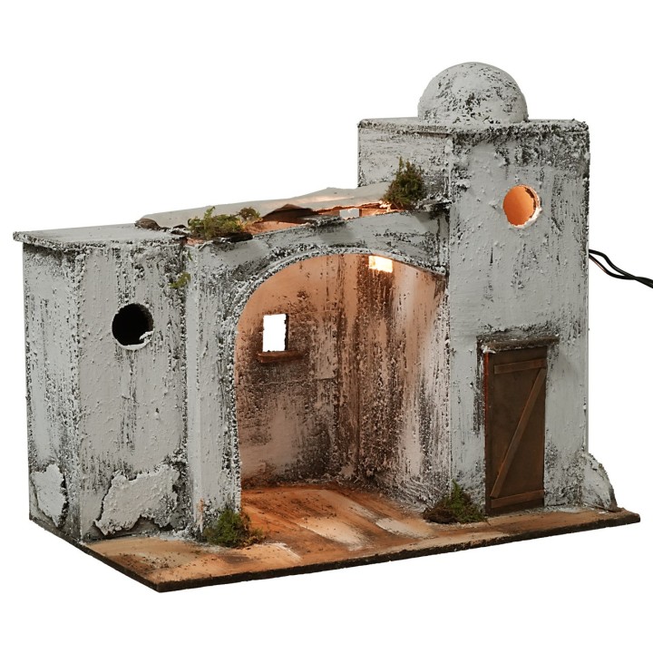 Casa araba illuminata cm 33x19,5x29,5 h