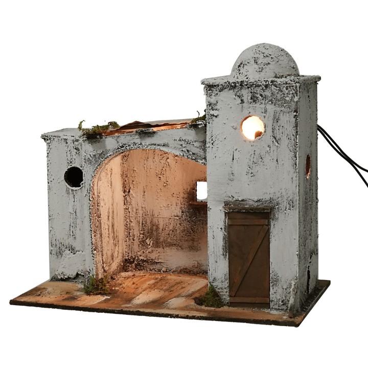 Casa araba illuminata cm 33x19,5x29,5 h