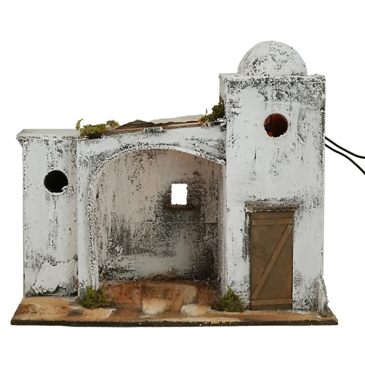 Casa araba illuminata cm 33x19,5x29,5 h