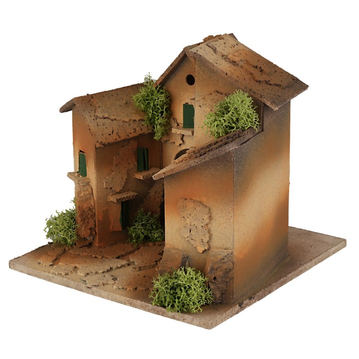 Borgo con passaggio centrale cm 15x15x14 h