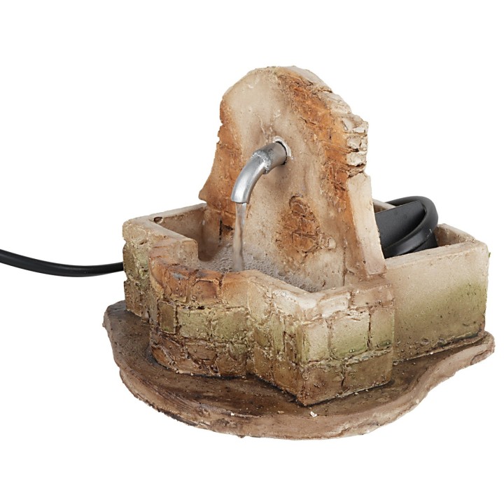 Fuente que funciona en resina cm 13x11,5x11 h
