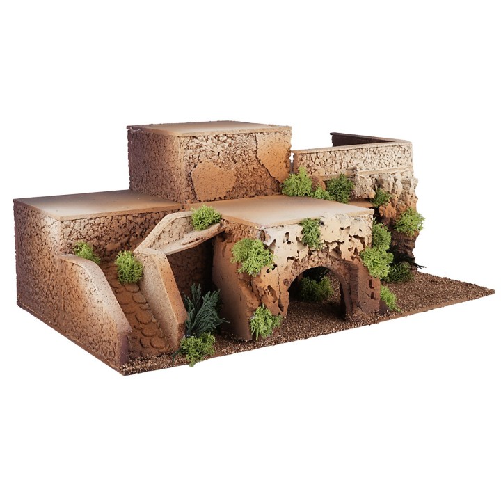 Escenario de varios niveles cm 50x30x20,5 h