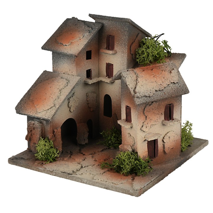 Corner village cm 15x15x14 h