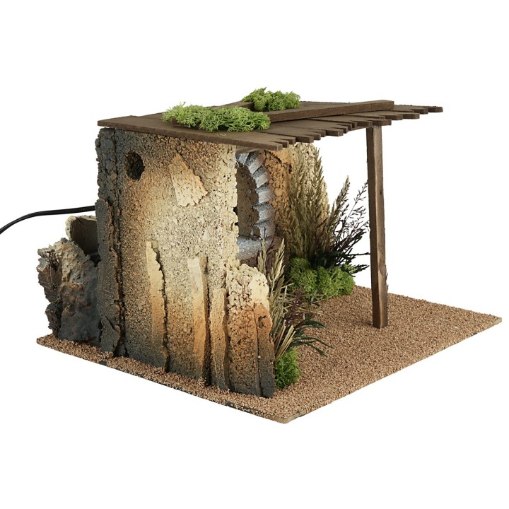 Capanna per presepe cm 30x30x21h