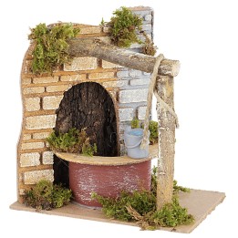 Pozo para belén cm 15x10x15,5 h
