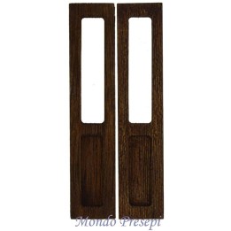 Porta in legno doppia anta in varie misure: