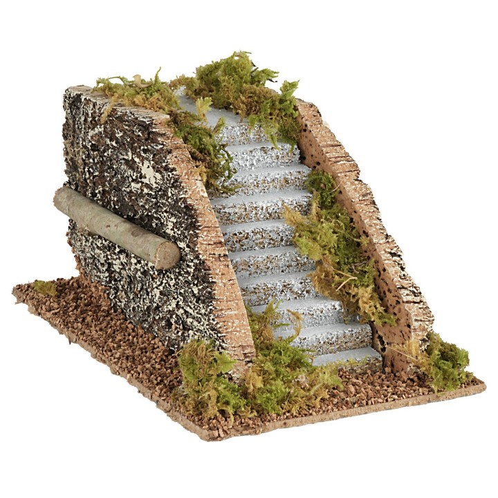 Scalinata per presepe 20,5x12x10 cm