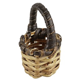 Wicker basket Ø 1.5 cm with handle
