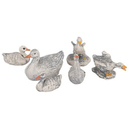 Set 6 oche per statue 10 cm