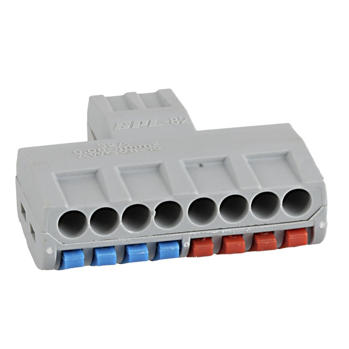 Morsettiera per collegamenti elettrici 8 uscite