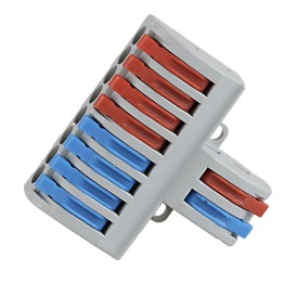 Morsettiera per collegamenti elettrici 8 uscite