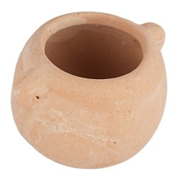 Pentola in terracotta cm 3 h